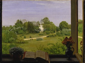«Die Öd» Vue sur le parc Holzhausen